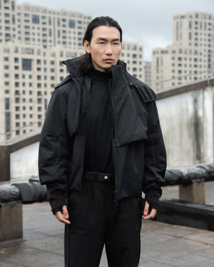 ROSEN-X Chronos Bomber in Black Sz 3