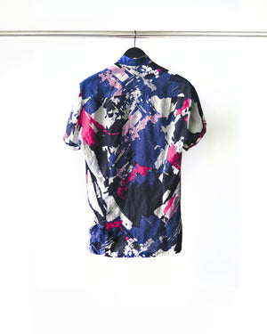 ROSEN-S Vaporwave Shirt in Linen Size Custom