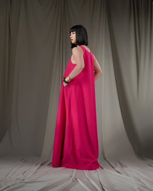 ROSEN Cerulla Dress in Silk Cotton Sz 1