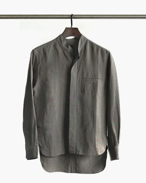 ROSEN Bentham Shirt in Silk Linen Sz 1