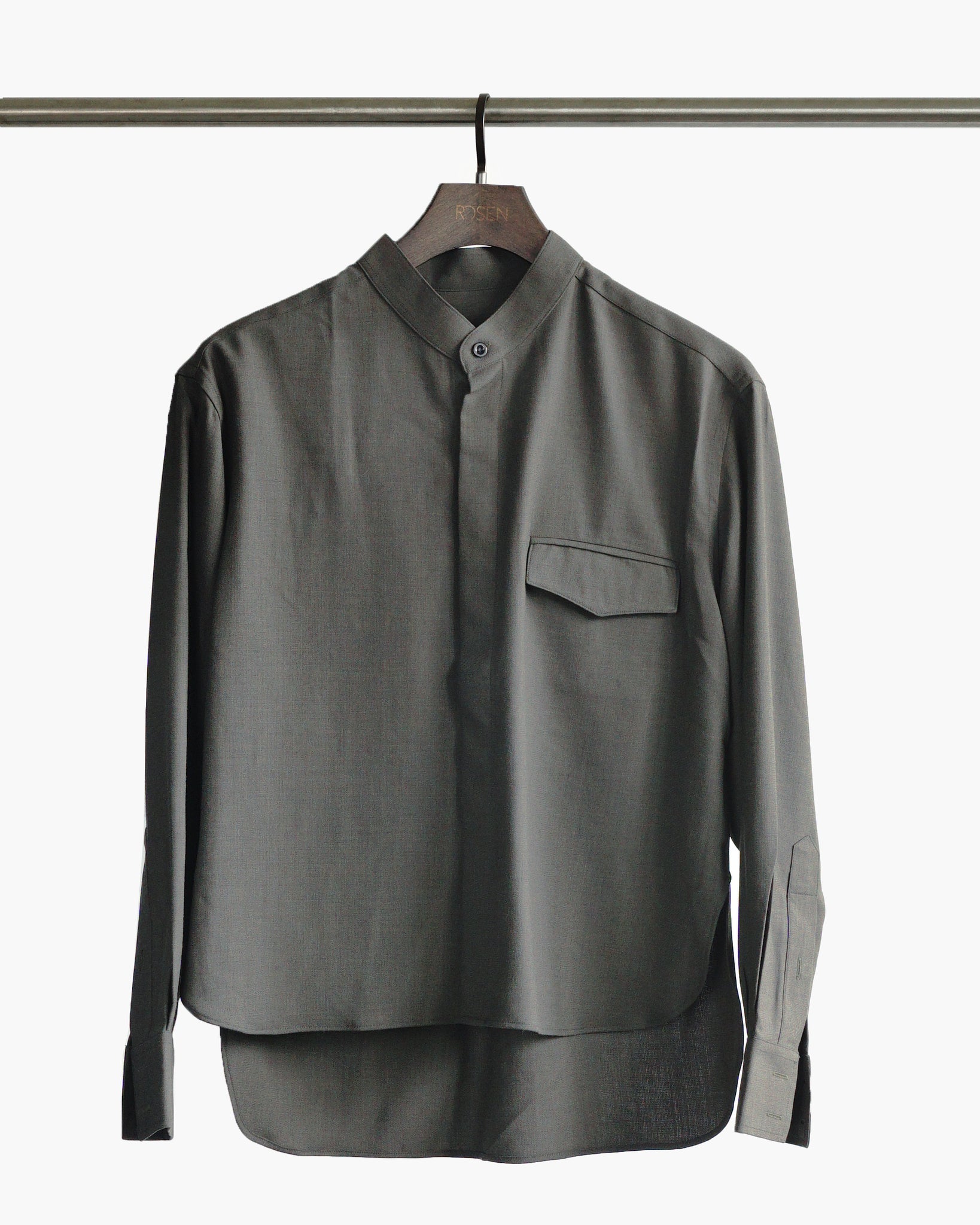 ROSEN Bentham Shirt in Tropical Wool Sz 1