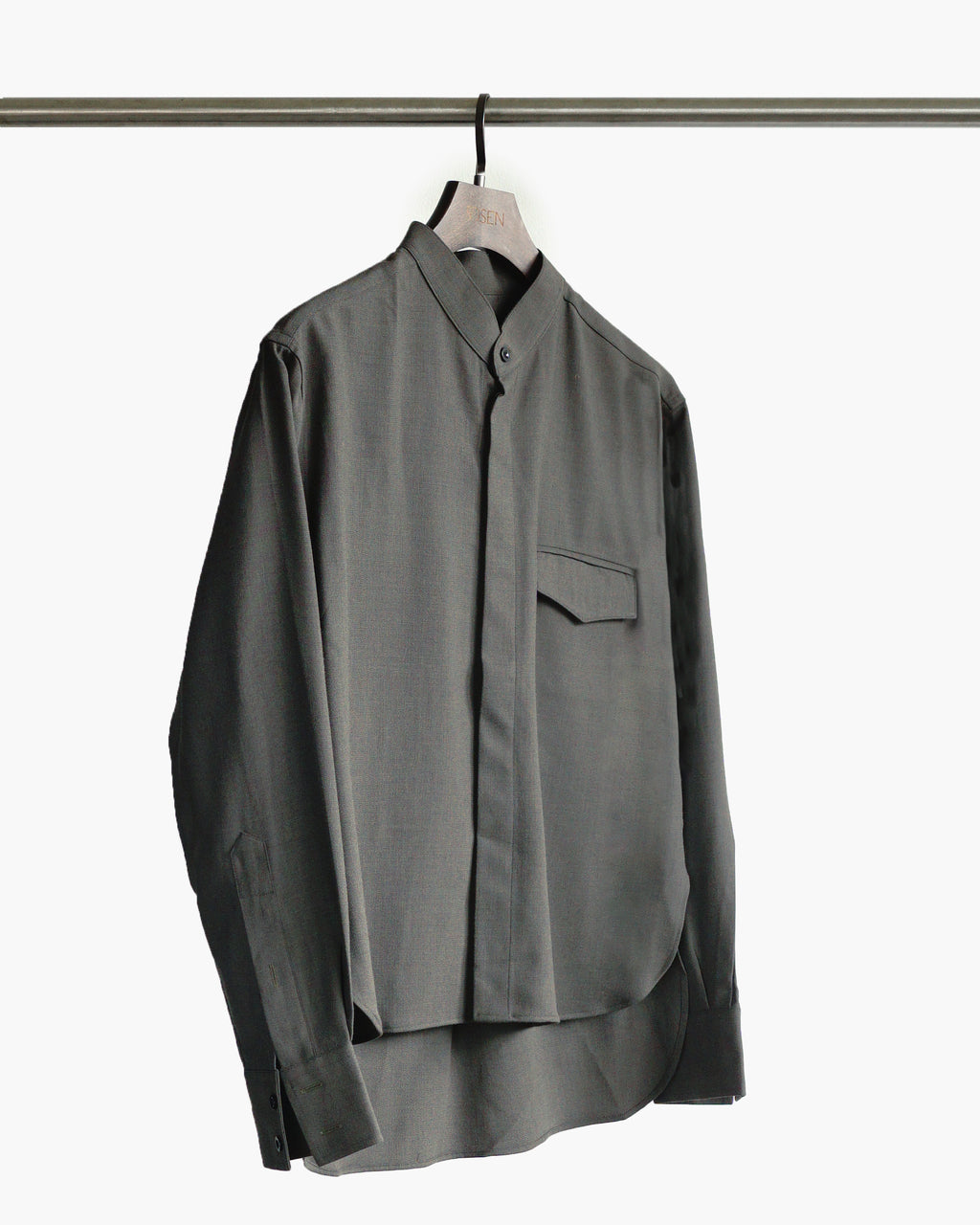 ROSEN Bentham Shirt in Tropical Wool Sz 1