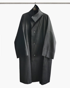 ROSEN Euclid Coat in Micro Pleats Sz 5-6