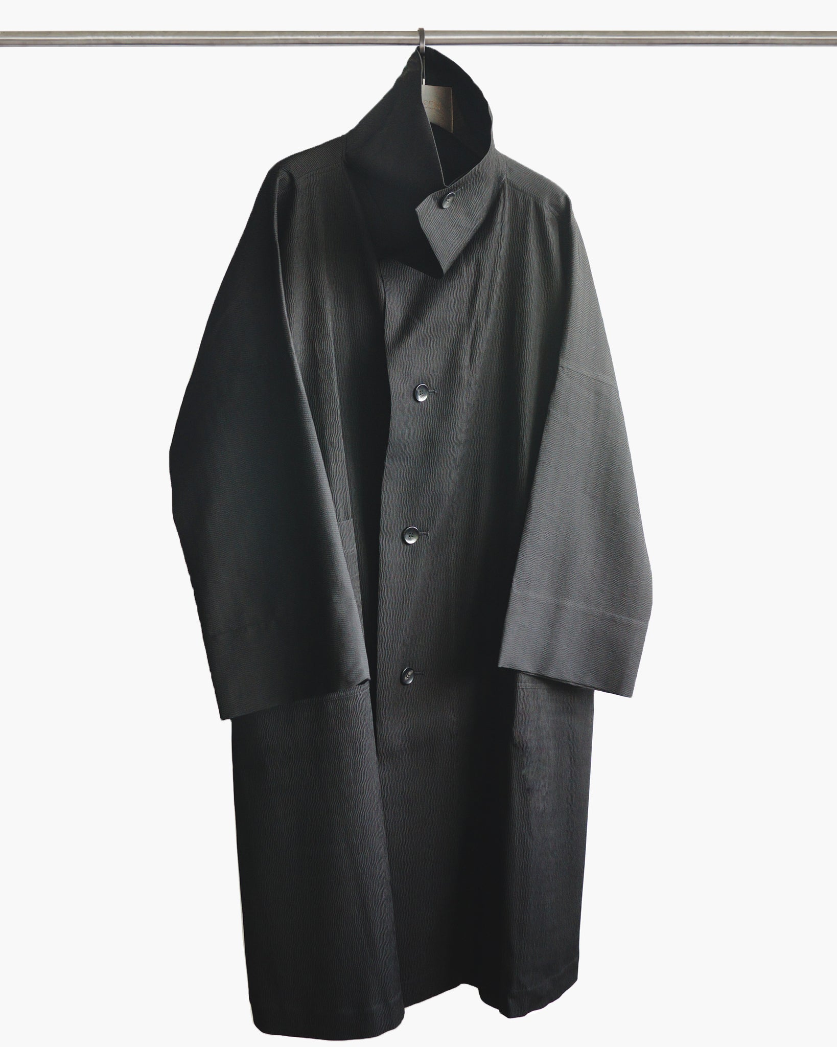 ROSEN Euclid Coat in Micro Pleats Sz 5-6