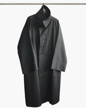 ROSEN Euclid Coat in Micro Pleats Sz 5-6