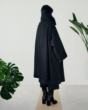 ROSEN Euclid Coat in Micro Pleats Sz 5-6