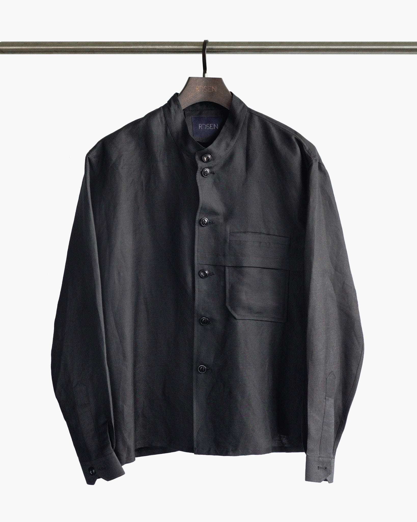 ROSEN Khando Overshirt in Silk Sz 2-3