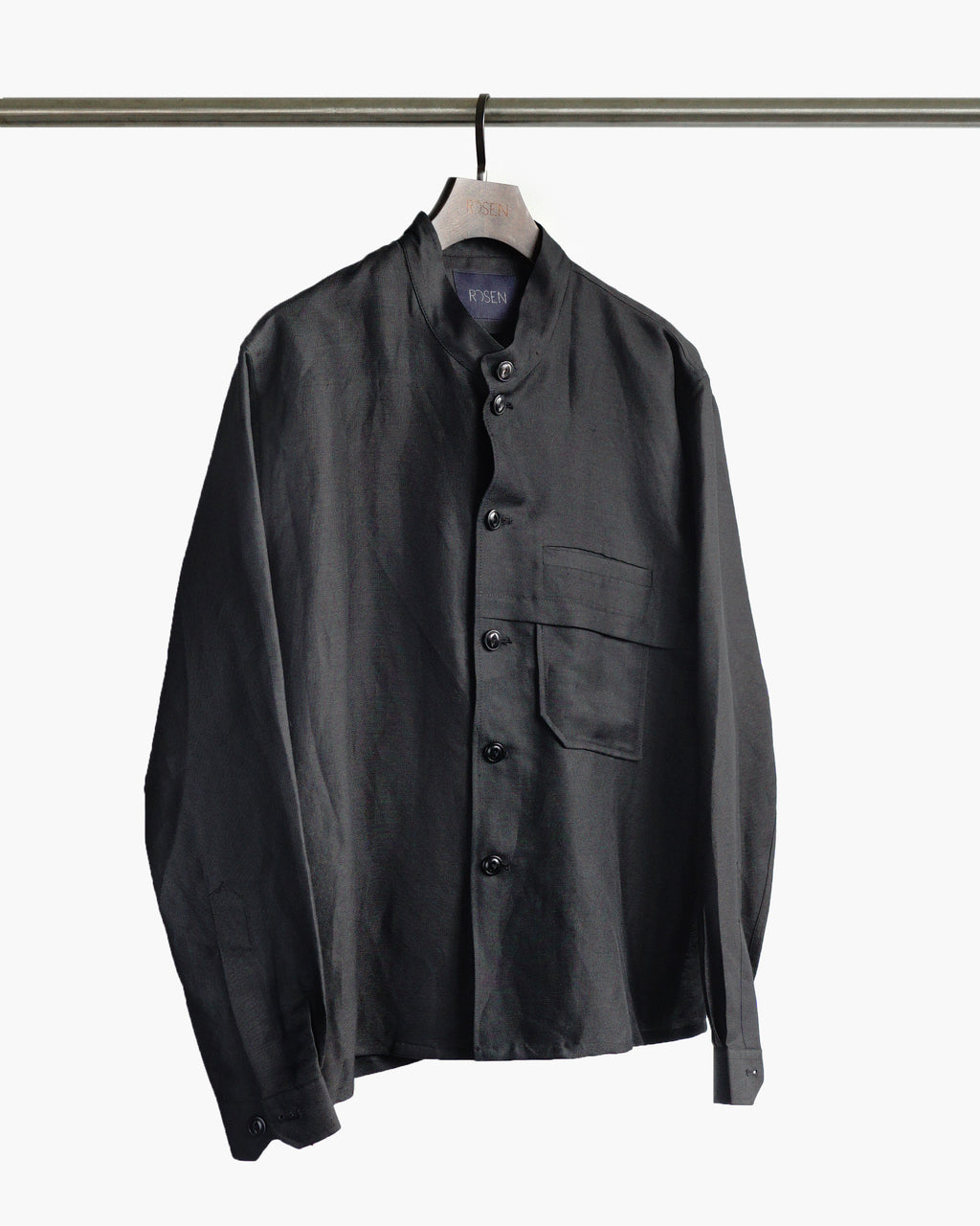 ROSEN Khando Overshirt in Silk Sz 2-3