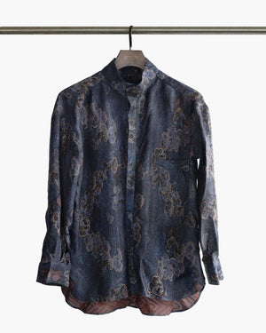 ROSEN Kitano Shirt in Xiangyun Silk Sz 1