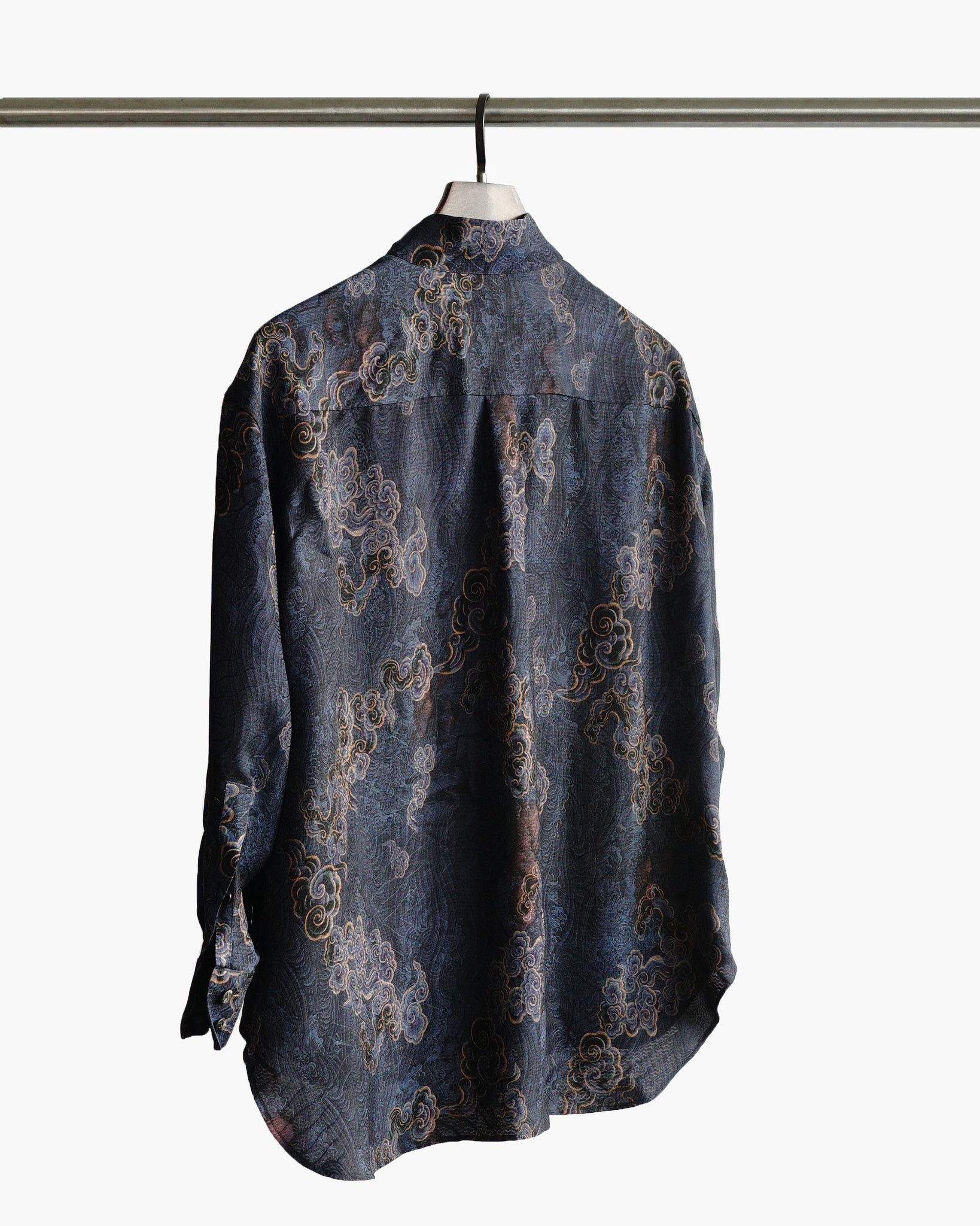 ROSEN Kitano Shirt in Xiangyun Silk Sz 1