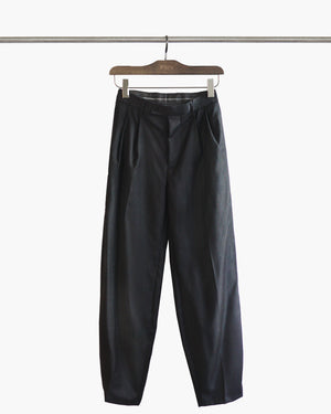 ROSEN Medici Suit Trousers in Wool Gabardine Sz 1
