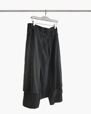 ROSEN Nyima Hakama in Micro-Faille Cotton Sz 5