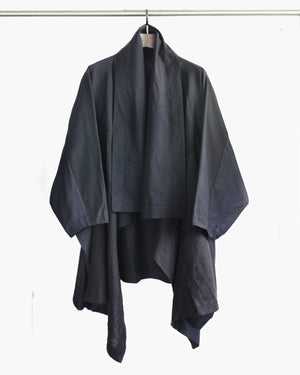 ROSEN O-Ren Coat in Cotton-Linen Sz 3-4