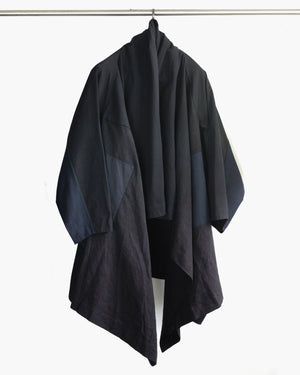ROSEN O-Ren Coat in Cotton-Linen Sz 3-4
