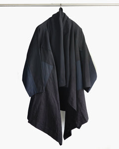 ROSEN O-Ren Coat in Cotton-Linen Sz 3-4