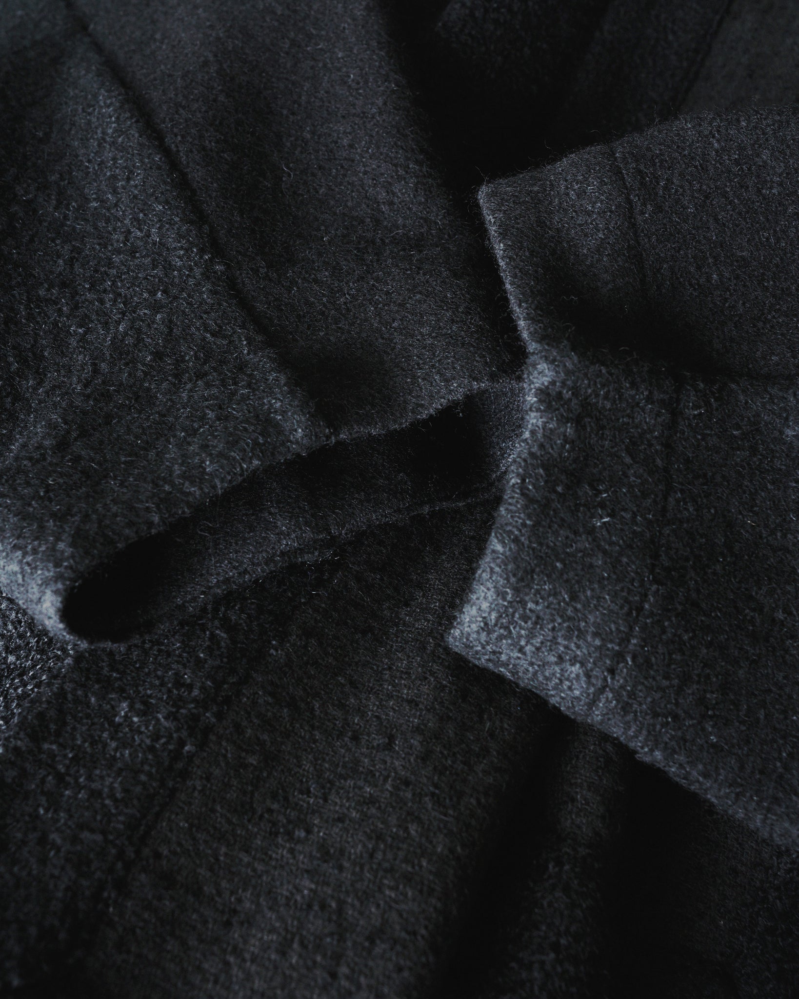 ROSEN O-Ren Coat in Textured Boiled Wool Sz 5-6