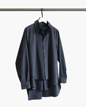 ROSEN Oliver Shirt in Seersucker Cotton Sz 1