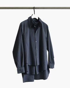 ROSEN Oliver Shirt in Seersucker Cotton Sz 1