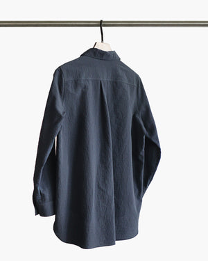 ROSEN Oliver Shirt in Seersucker Cotton Sz 1