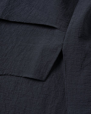 ROSEN Oliver Shirt in Seersucker Cotton Sz 1