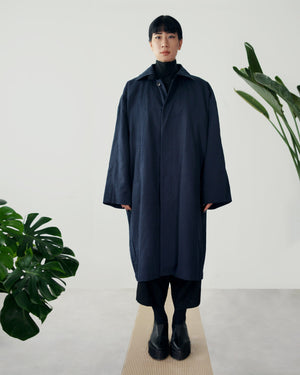 ROSEN Orwellian Coat in Cotton Linen Sz 1