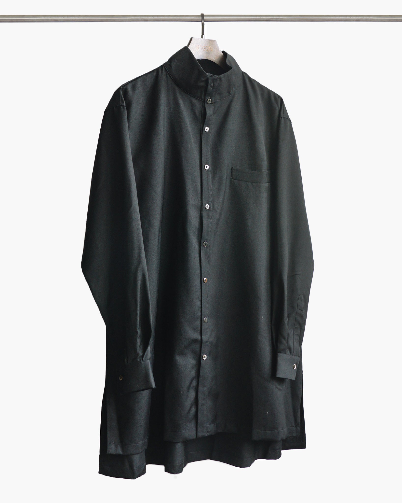 ROSEN Planck Shirt in Wool Twill sz 5-6