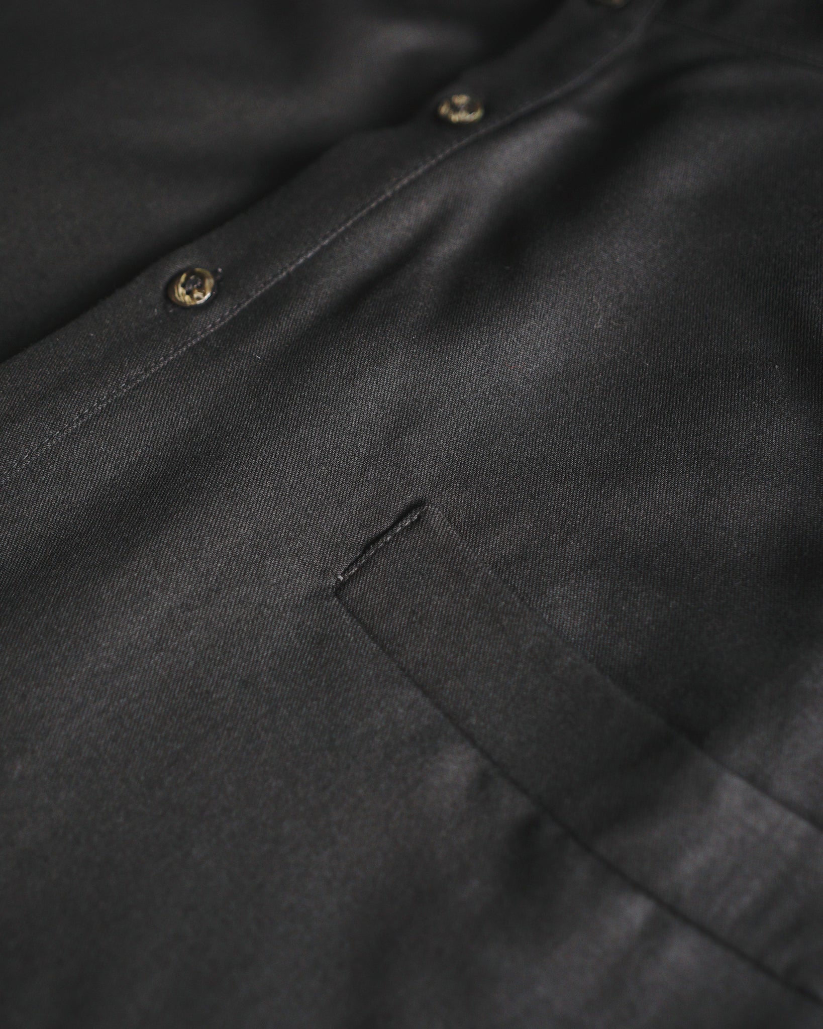ROSEN Planck Shirt in Wool Twill sz 5-6