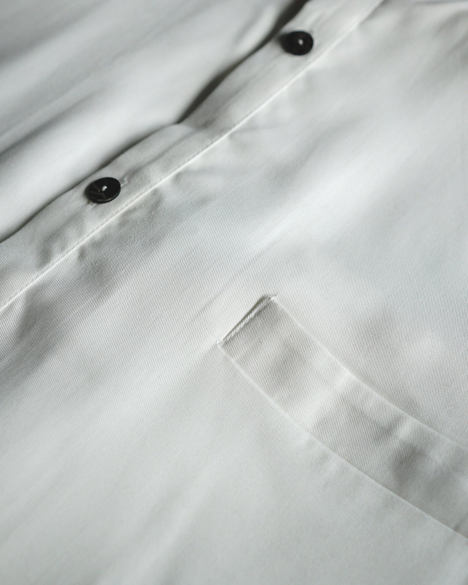 ROSEN Planck Tunic Shirt in Sandwashed Cotton-Tencel Sz 1-2