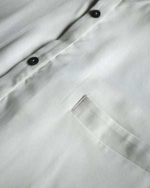 ROSEN Planck Tunic Shirt in Sandwashed Cotton-Tencel Sz 1-2