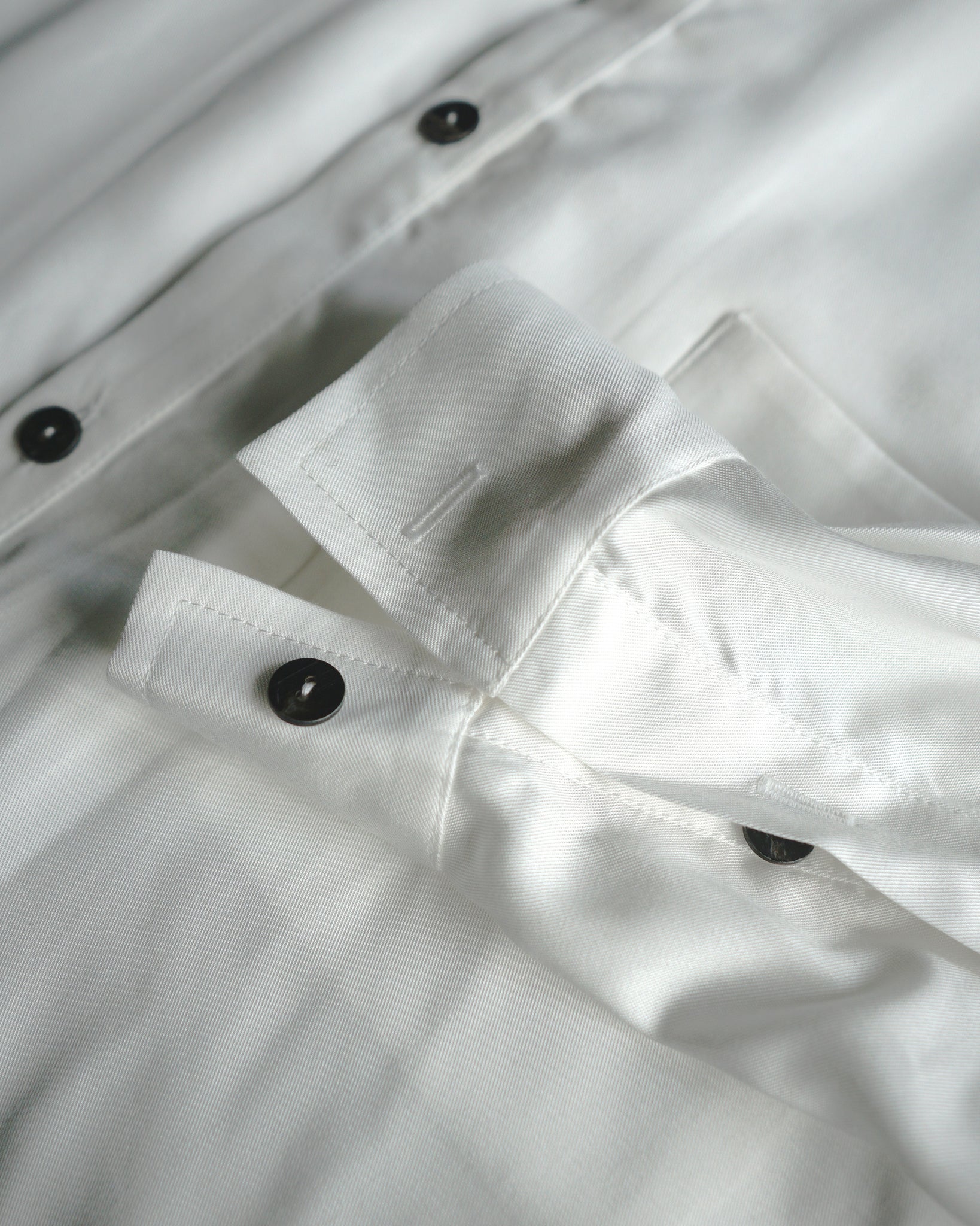ROSEN Planck Tunic Shirt in Sandwashed Cotton-Tencel Sz 1-2
