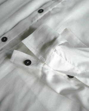 ROSEN Planck Tunic Shirt in Sandwashed Cotton-Tencel Sz 1-2