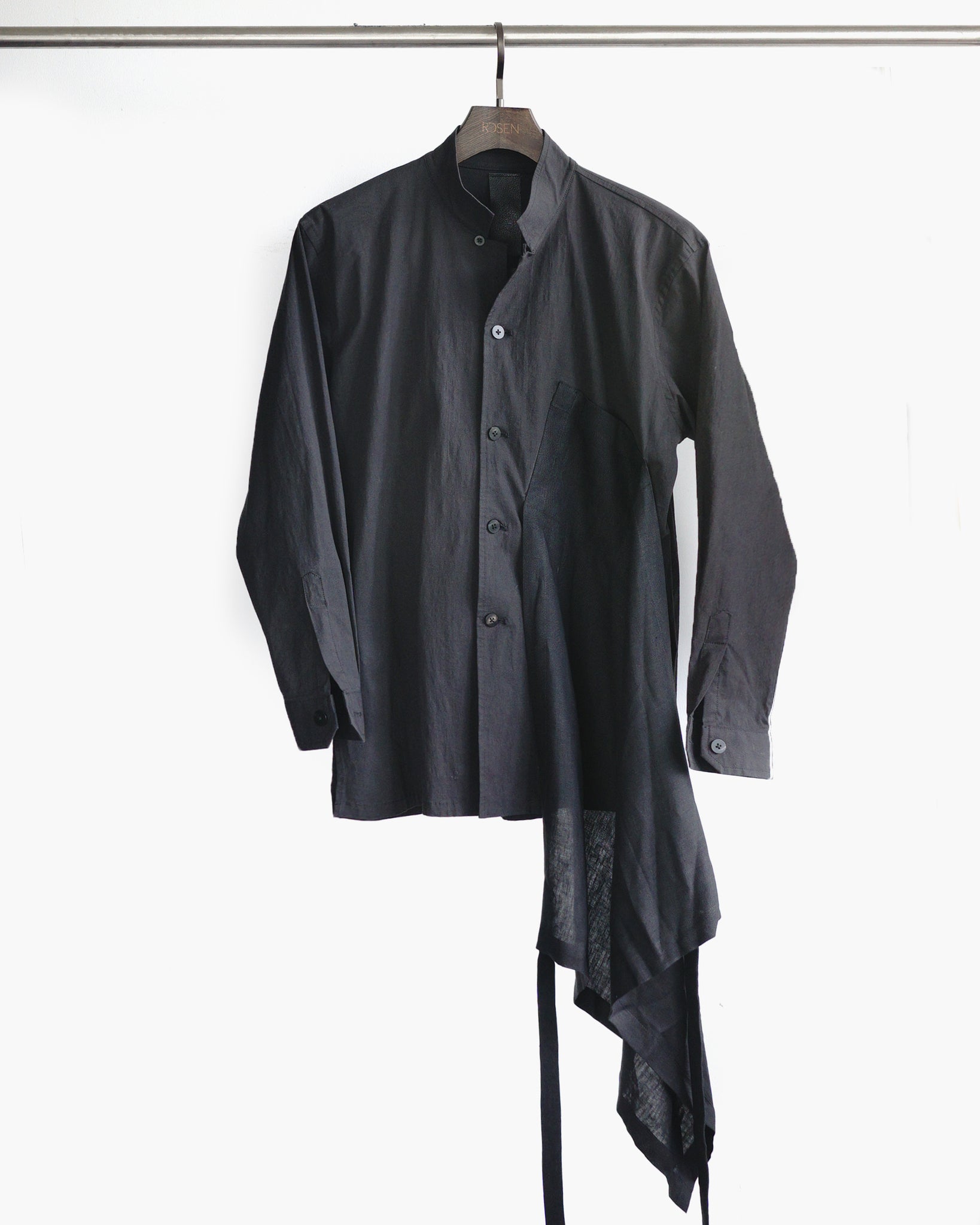 ROSEN Plato Shirt in Cotton-Linen Sz 1