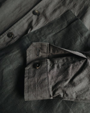 ROSEN Plato Shirt in Cotton-Linen Sz 1