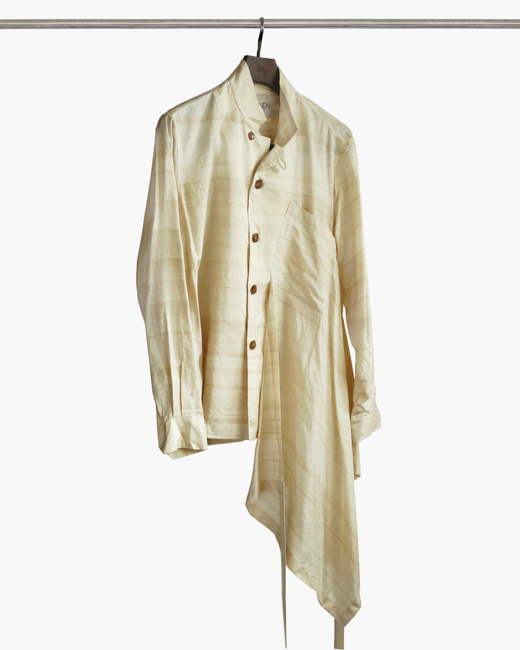 ROSEN Plato Shirt in Tussah Silk Sz 2