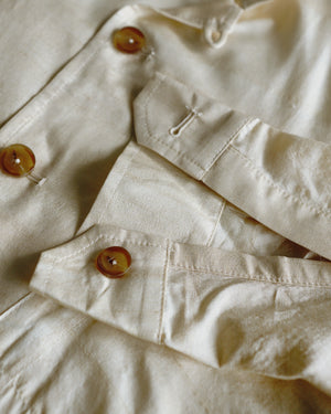 ROSEN Plato Shirt in Tussah Silk Sz 2