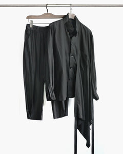 ROSEN Plato Suit in Sandwashed Silk Sz Custom