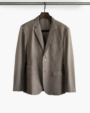 ROSEN-S Daily Suit in Brown Linen Sz 2