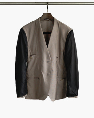 ROSEN-S Daily Suit in Brown Linen Sz 2