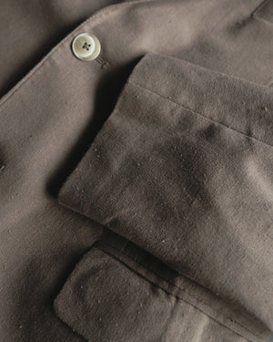 ROSEN-S Daily Suit in Brown Linen Sz 2