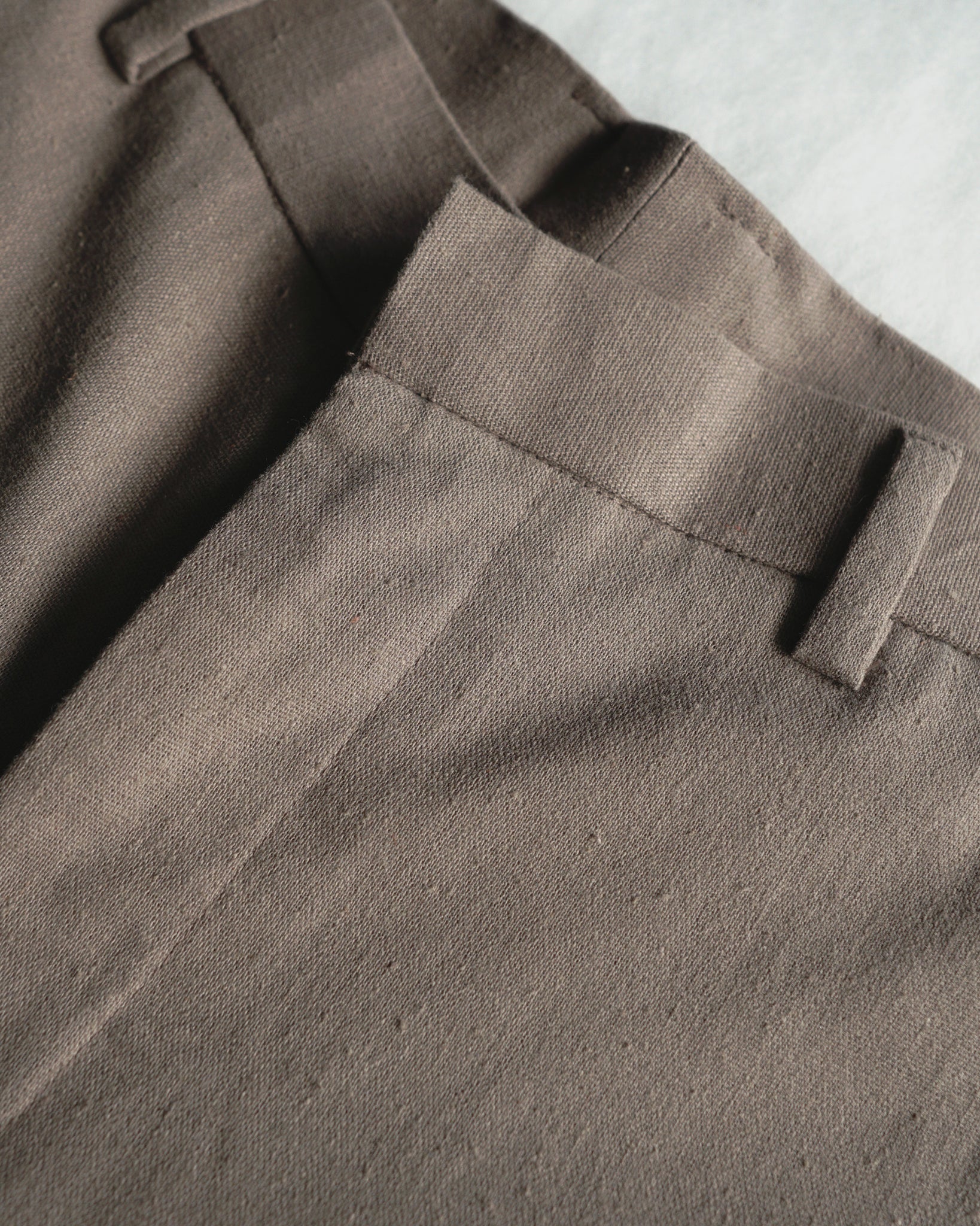 ROSEN-S Daily Suit in Brown Linen Sz 2
