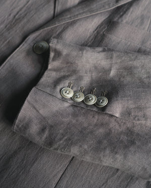 ROSEN-S Daily Suit in Taupe Linen Sz 2-3