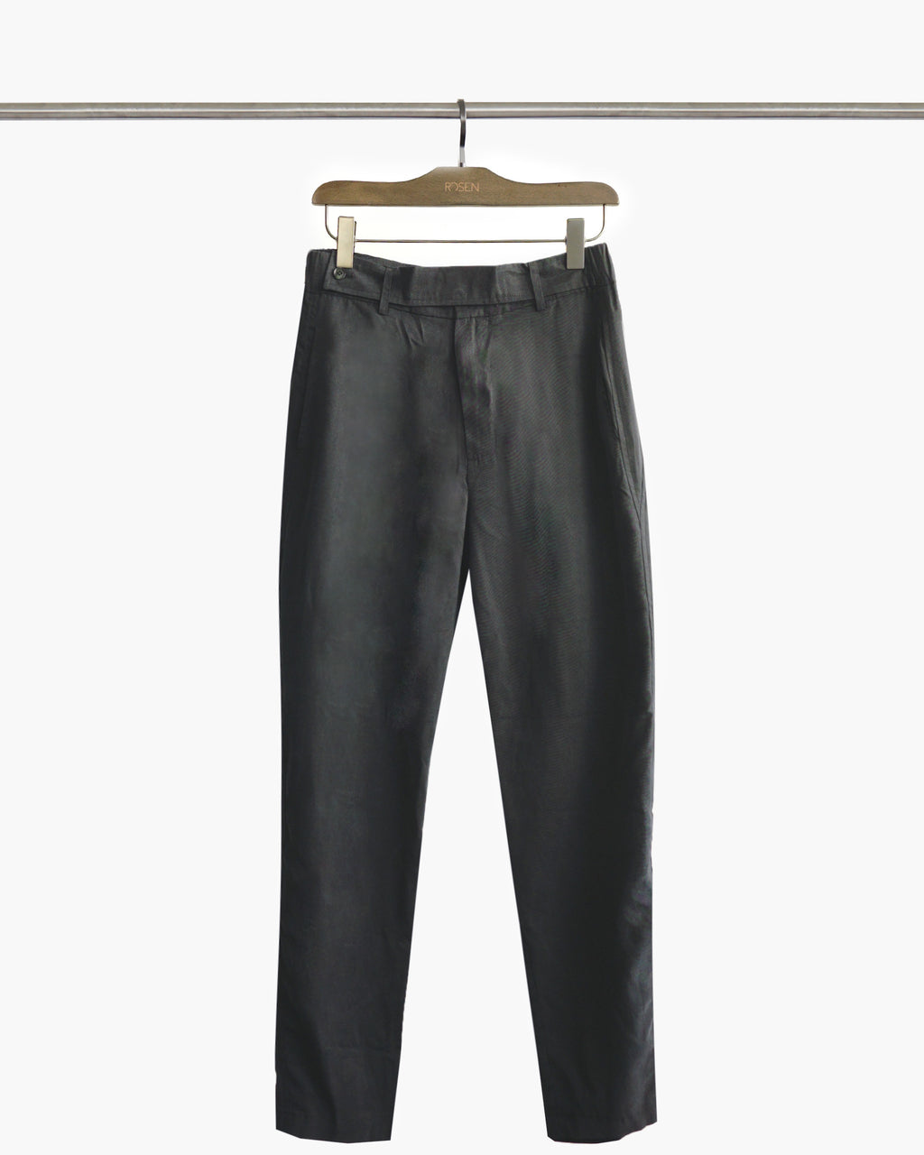 ROSEN-S Weekend Trousers in Sandwashed Silk Tencel Sz 2-3