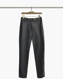 ROSEN-S Weekend Trousers in Sandwashed Silk Tencel Sz 2-3