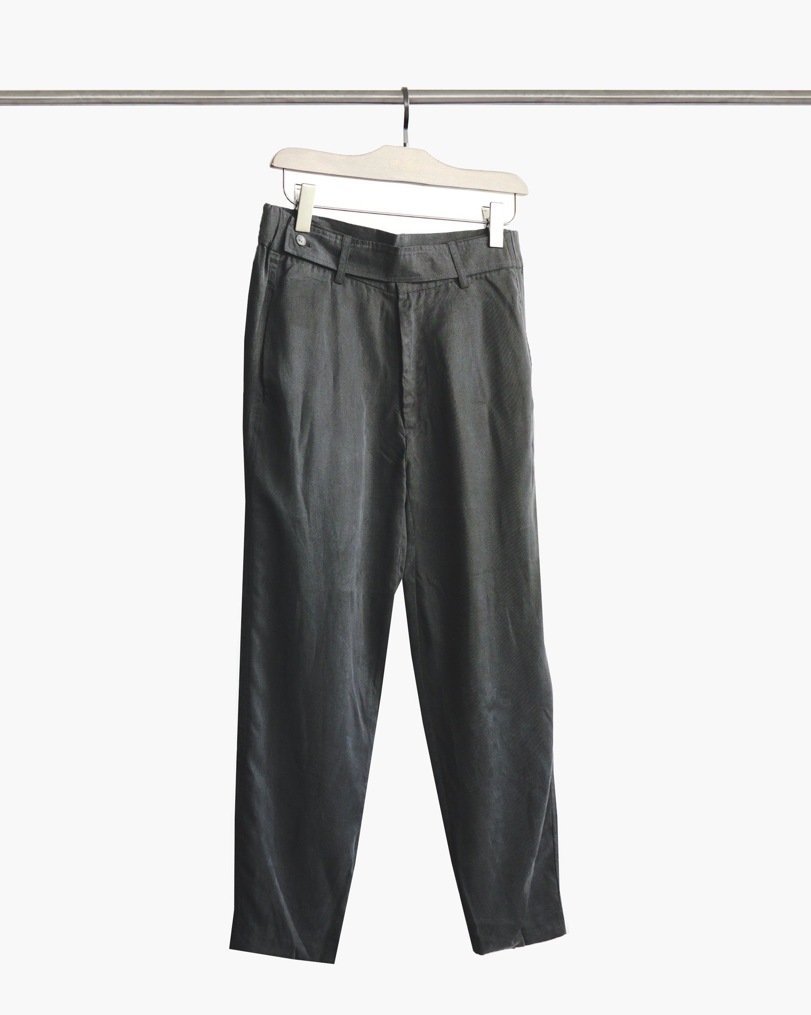 ROSEN-S Weekend Trousers in Sandwashed Silk Tencel Sz 2-3
