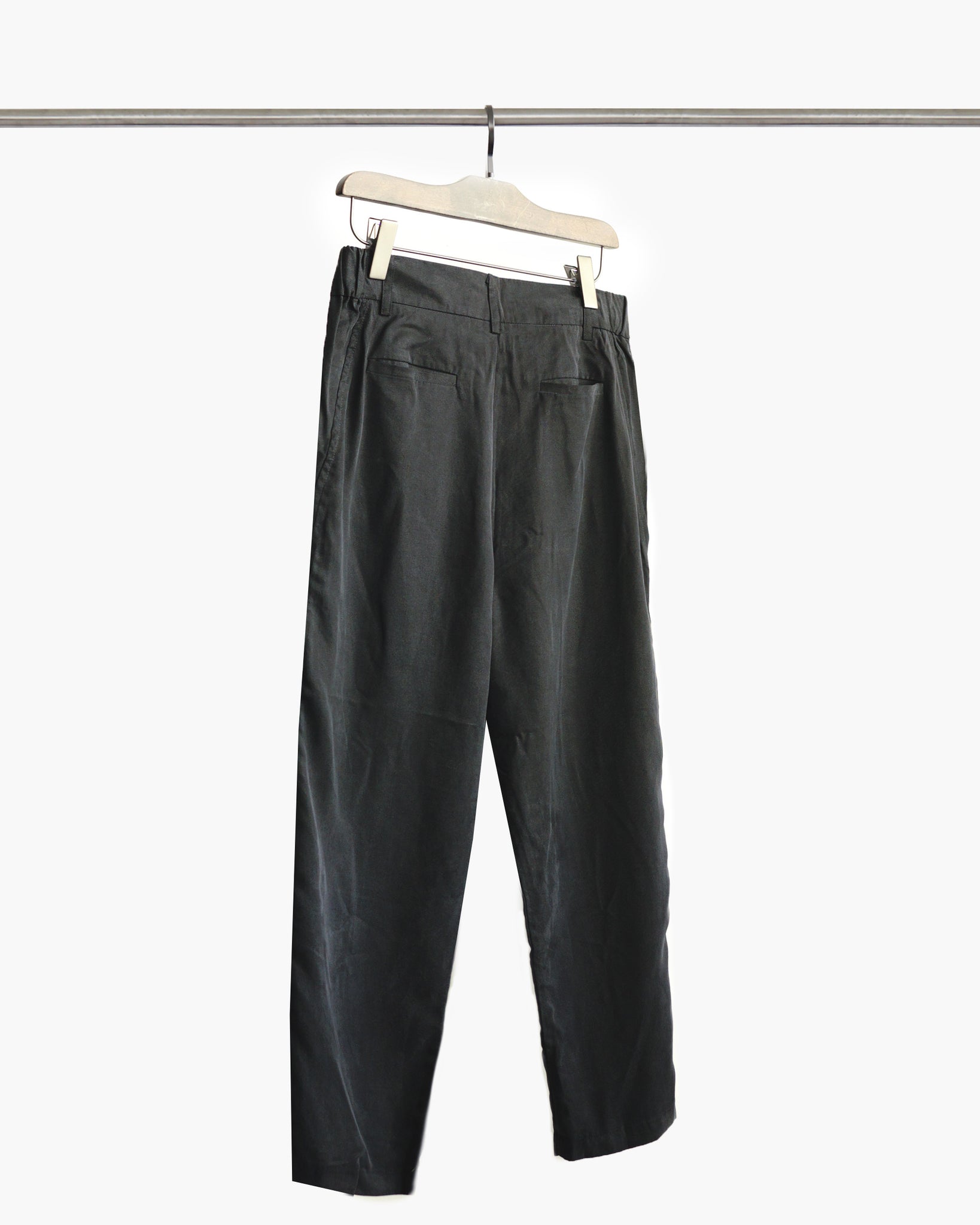 ROSEN-S Weekend Trousers in Sandwashed Silk Tencel Sz 2-3