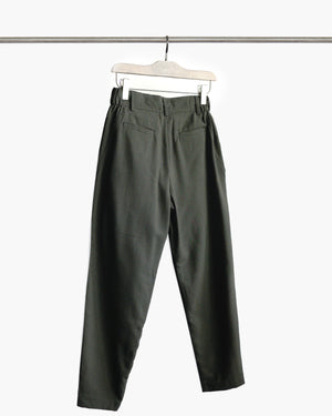 ROSEN-S Weekend Trousers in Olive Wool Sz 1