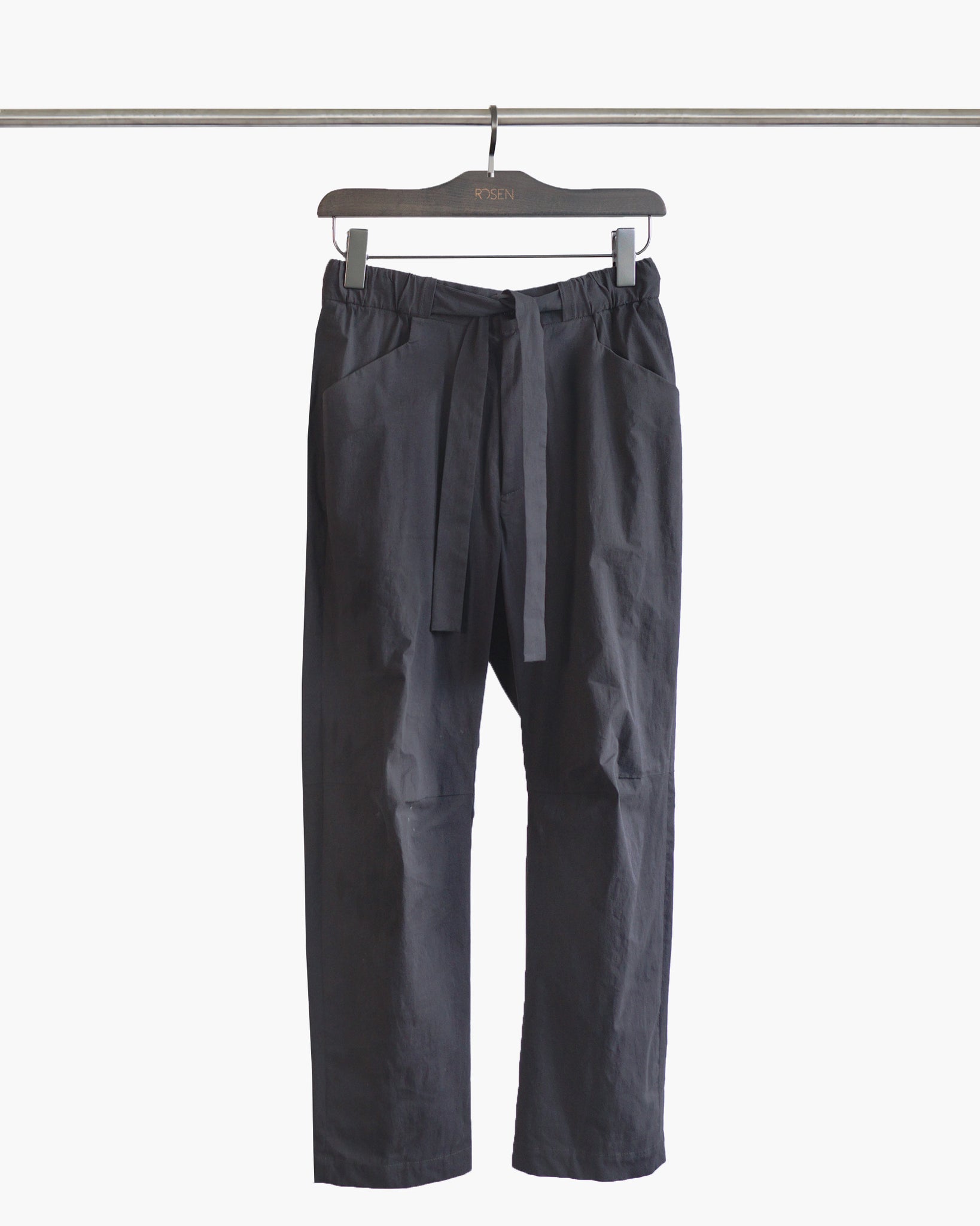 ROSEN Tsering Trousers in Cotton Poplin Sz 1