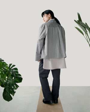 ROSEN Vasa Chore Coat in Silk Cotton Sz 1