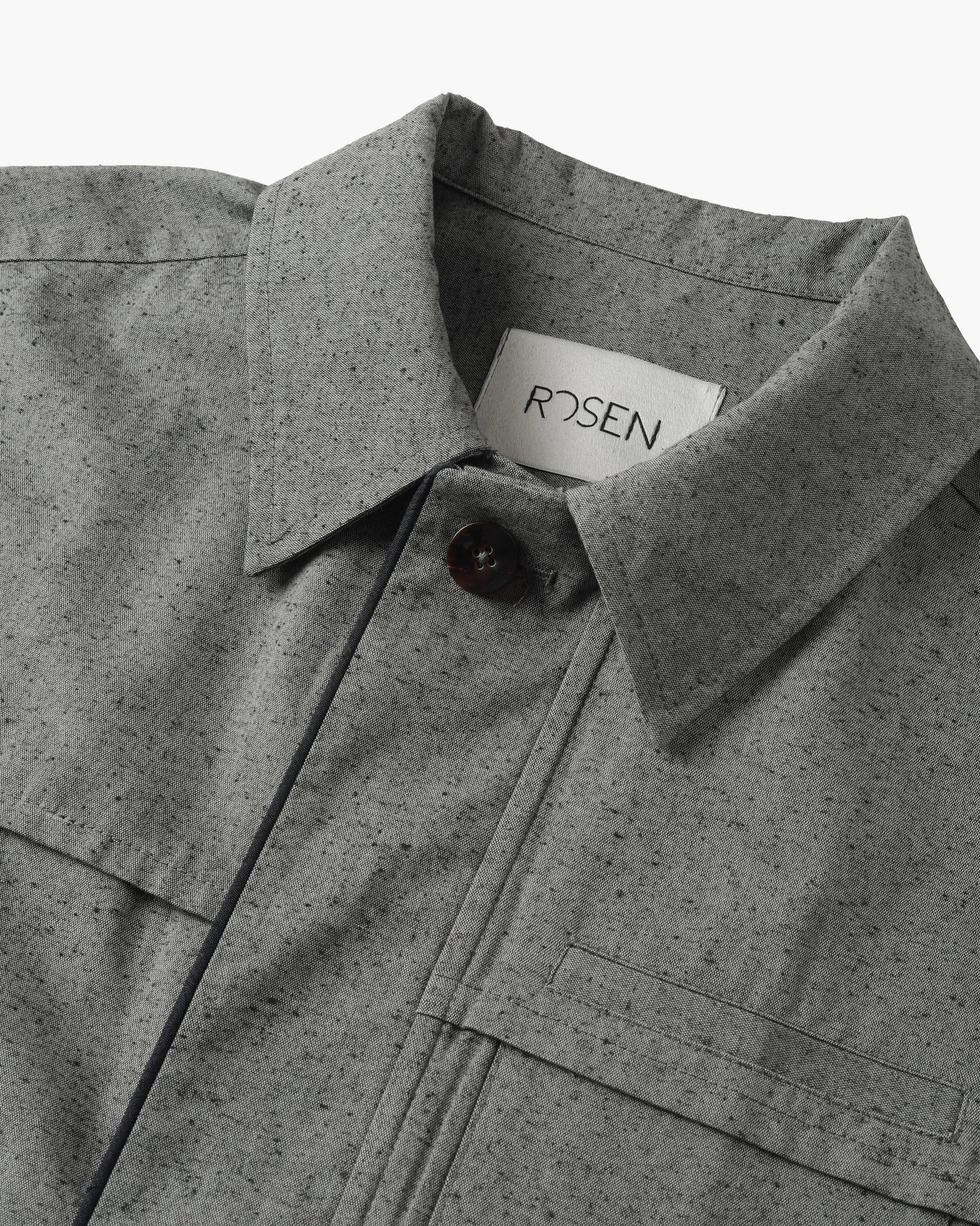 ROSEN Vasa Chore Coat in Silk Cotton Sz 1