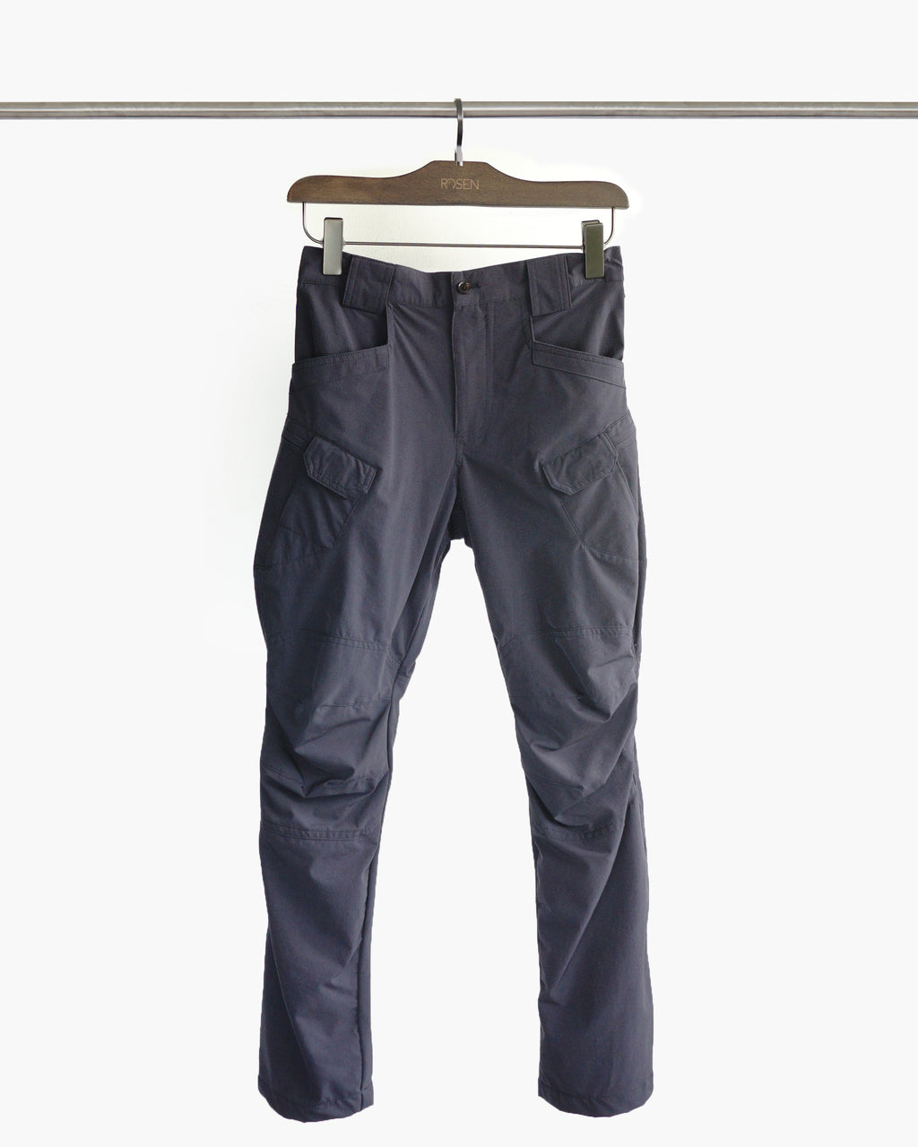 ROSEN-X Repro - Biker Trousers in Stretch Nylon Sz 1
